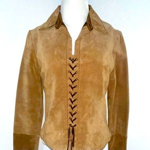 Ladies Wilson’s leather suede jacket size M